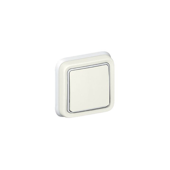 Legrand Plexo - Va-et-Vient encastré - blanc - 10A - 230V - IP55/IK07 - 069851