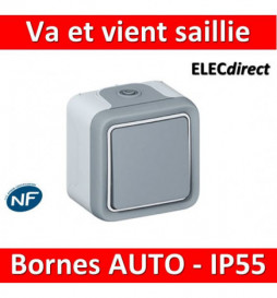 Legrand Plexo - Va-et-Vient 10A - 230V - IP55/IK07 - 069711