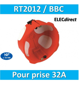 SIB - Boîte simple BBC 32A - P38640 (diamètre 86)