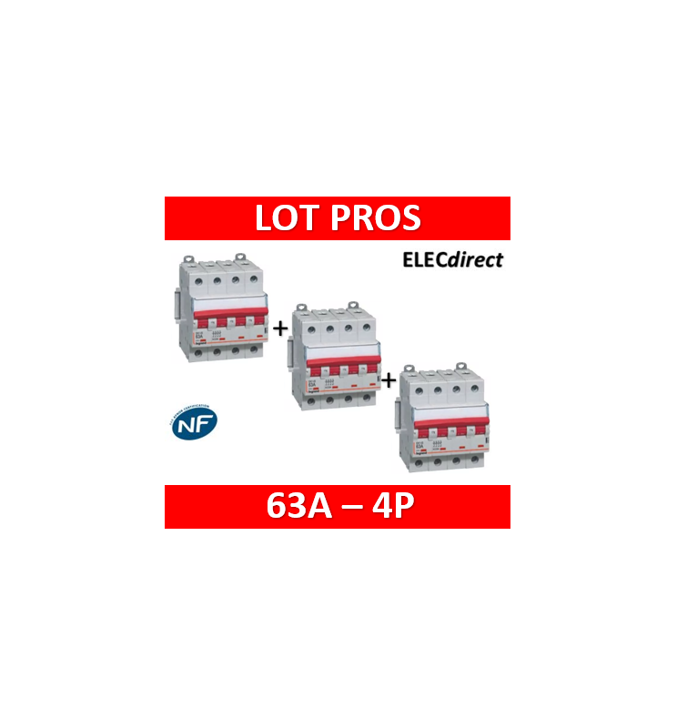 Schneider - Interrupteur-sectionneur bipolaire 100A - Acti9 - ISW