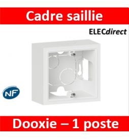 Legrand Dooxie - Cadre saillie 1 poste - 600041
