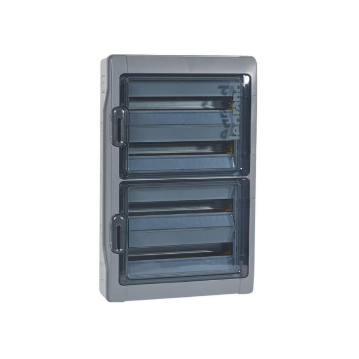 Legrand - Plexo³ - Coffret étanche - 4 Rangées 18 Modules - IP65/IK09 - Réf : 001927