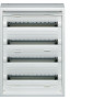 Hager - Vega D - Coffret saillie 4 rangées - 24 modules - Réf : FD42DN