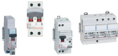 Disjoncteur et protection modulaire Legrand