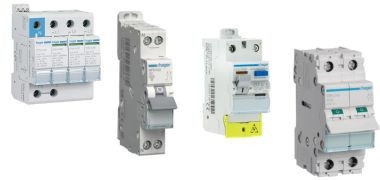 Disjoncteur et protection modulaire Hager