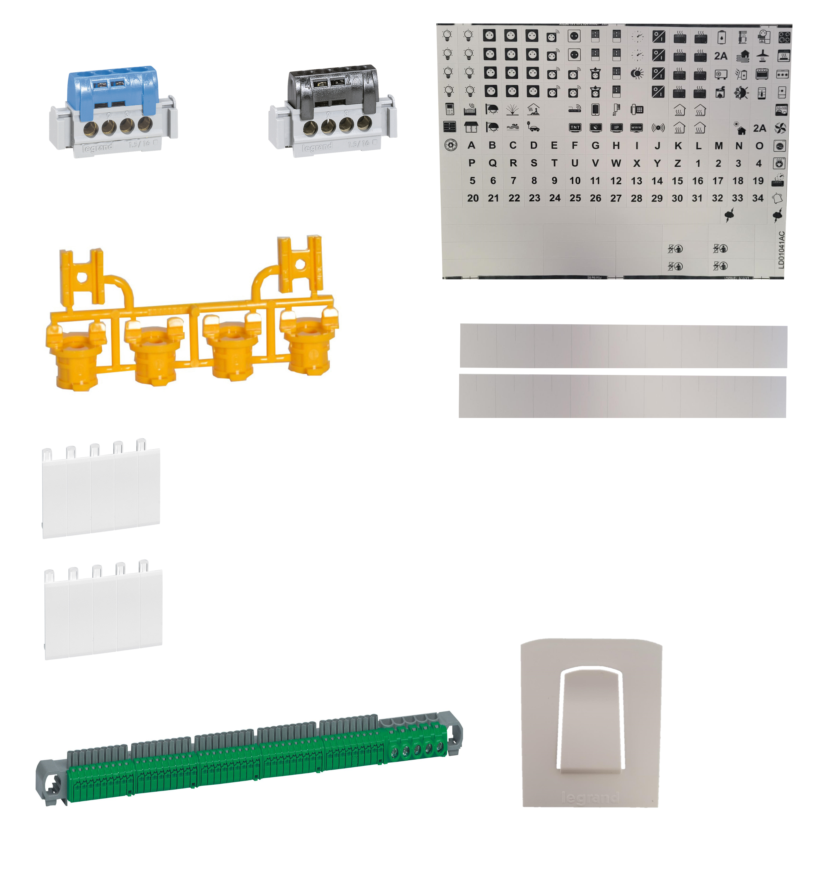 Accessoires coffret Drivia 2x18 Legrand