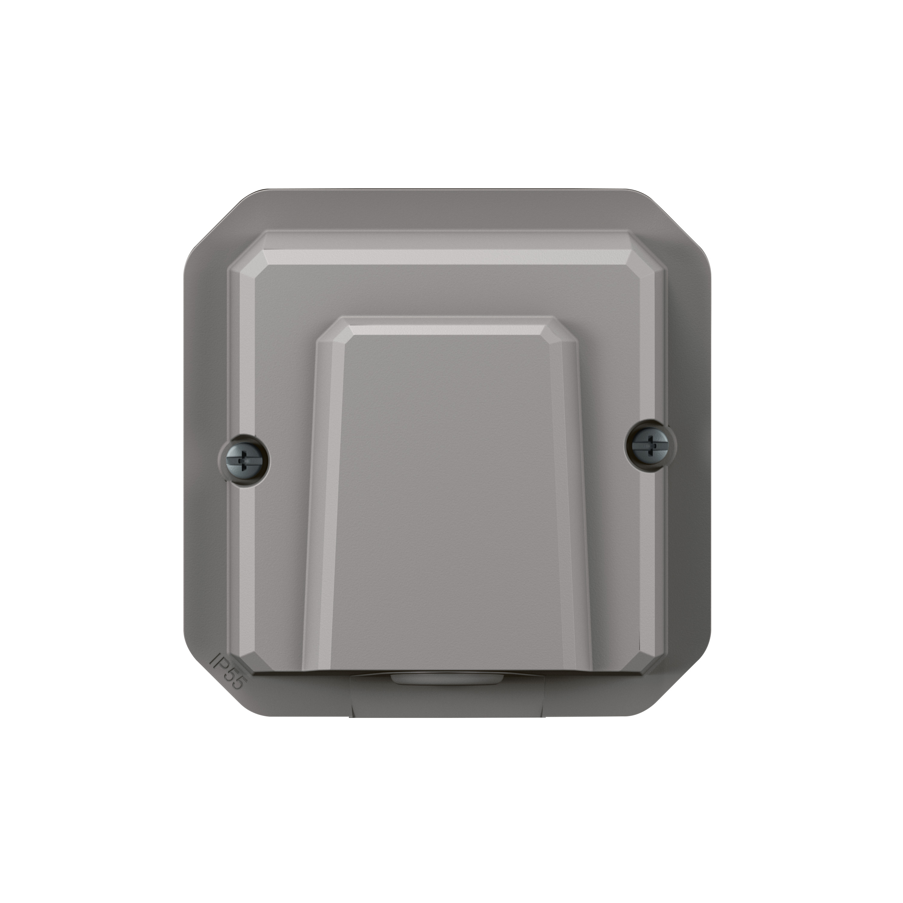Legrand - Interrupteur / va-et-vient étanche Plexo prêt à poser saillie - 10AX - 250V - IP55 - IK08 - Gris - Réf : 069711L