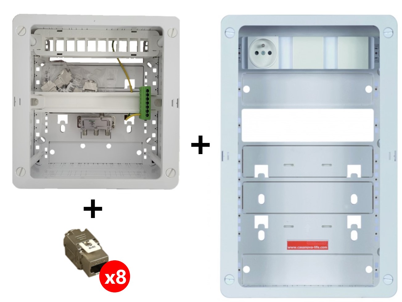 Coffret VDI Casanova complet avec support