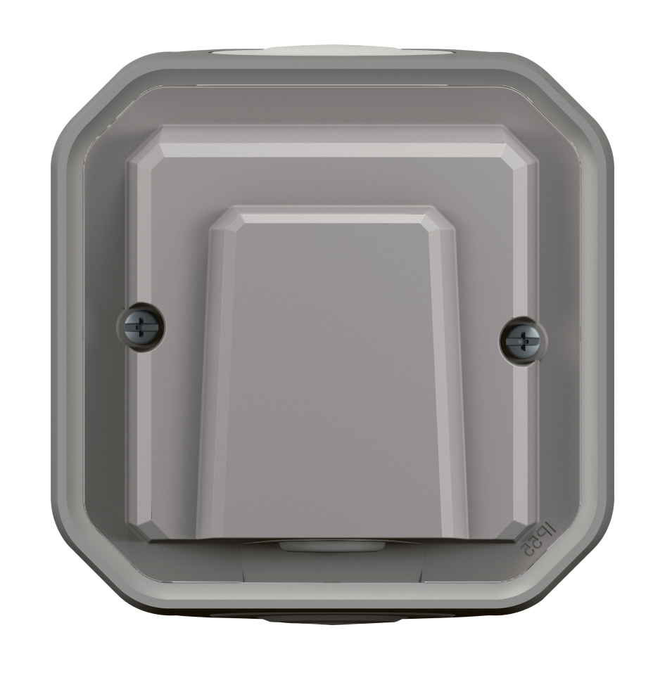 Legrand - Interrupteur / va-et-vient étanche Plexo prêt à poser saillie - 10AX - 250V - IP55 - IK08 - Gris - Réf : 069711L