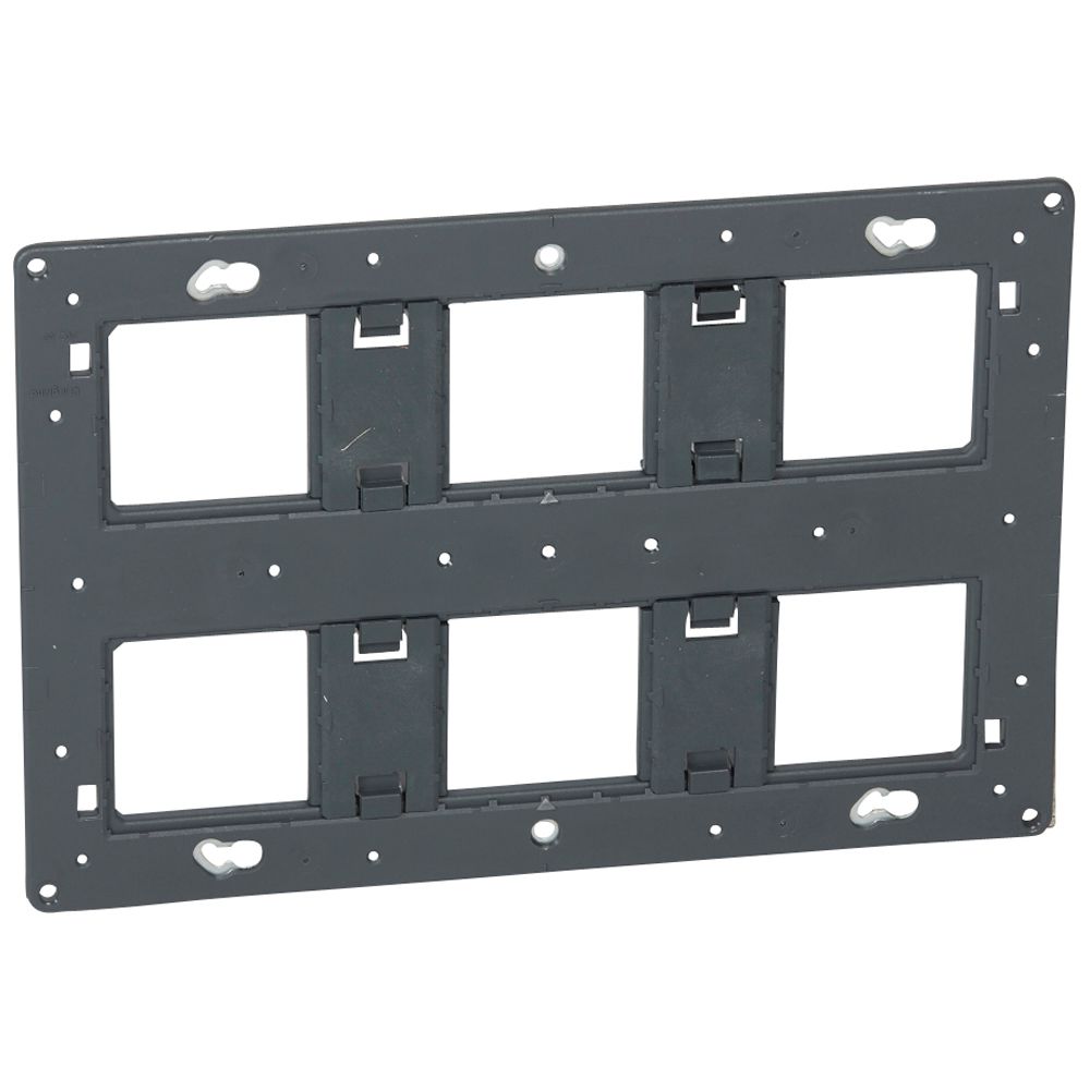 Schéma support universel Legrand 2x10