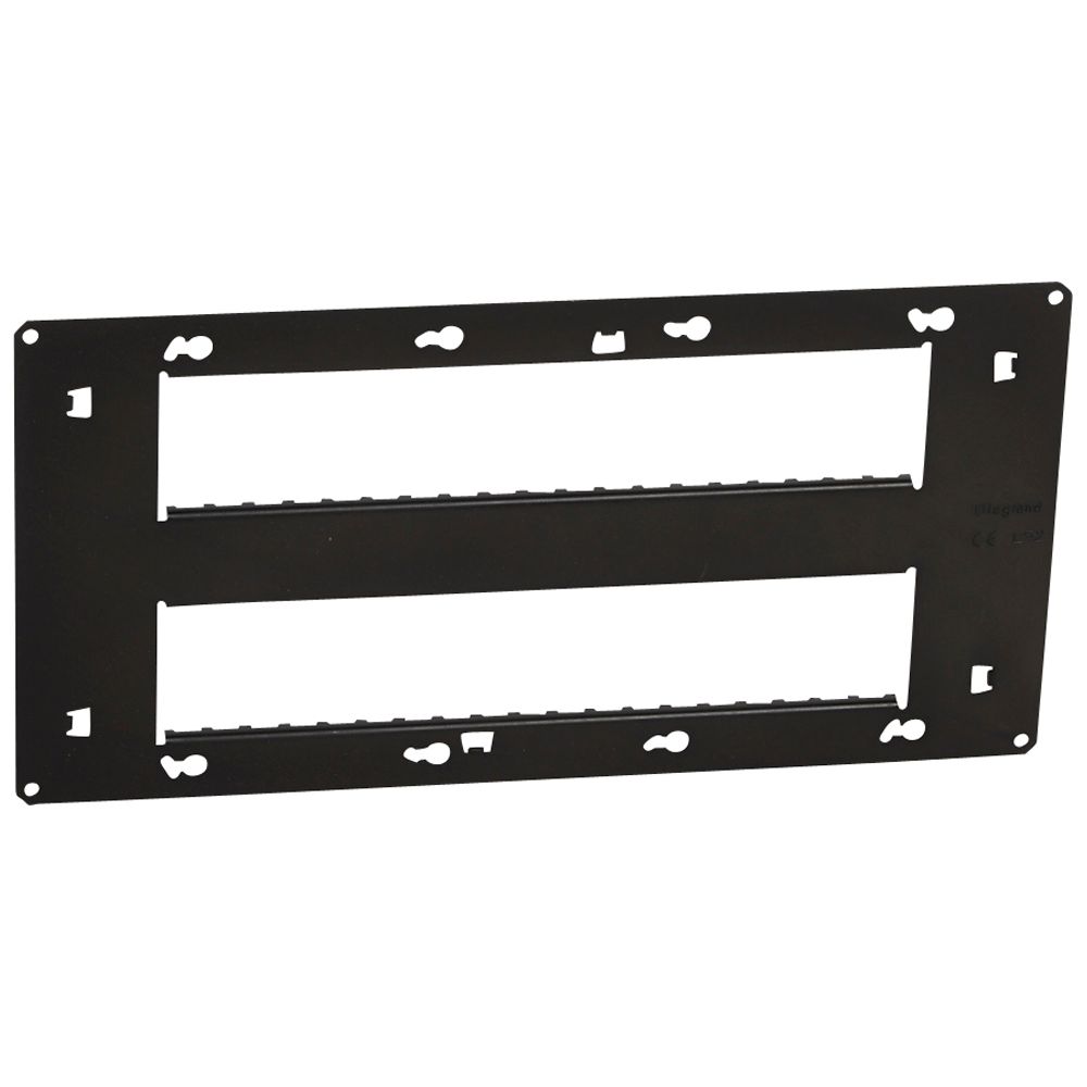 Schéma support universel Legrand 2x10