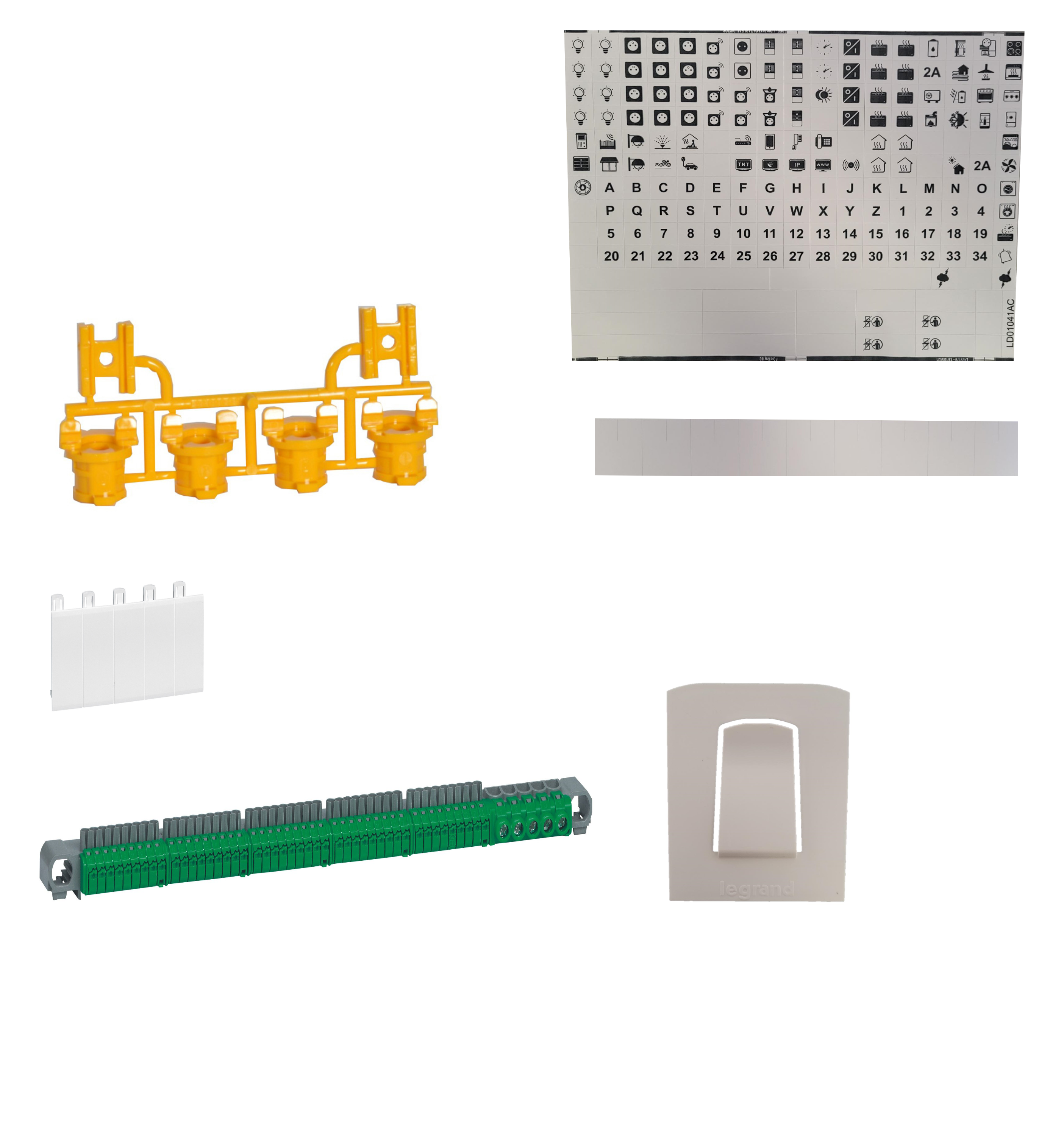 Accessoires coffret 1x18 Legrand Drivia 401221