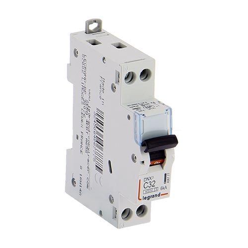 Legrand 406776 - LEGRAND DNX3 Disjoncteur 25A Ph+N courbe C 4.5kA 230V