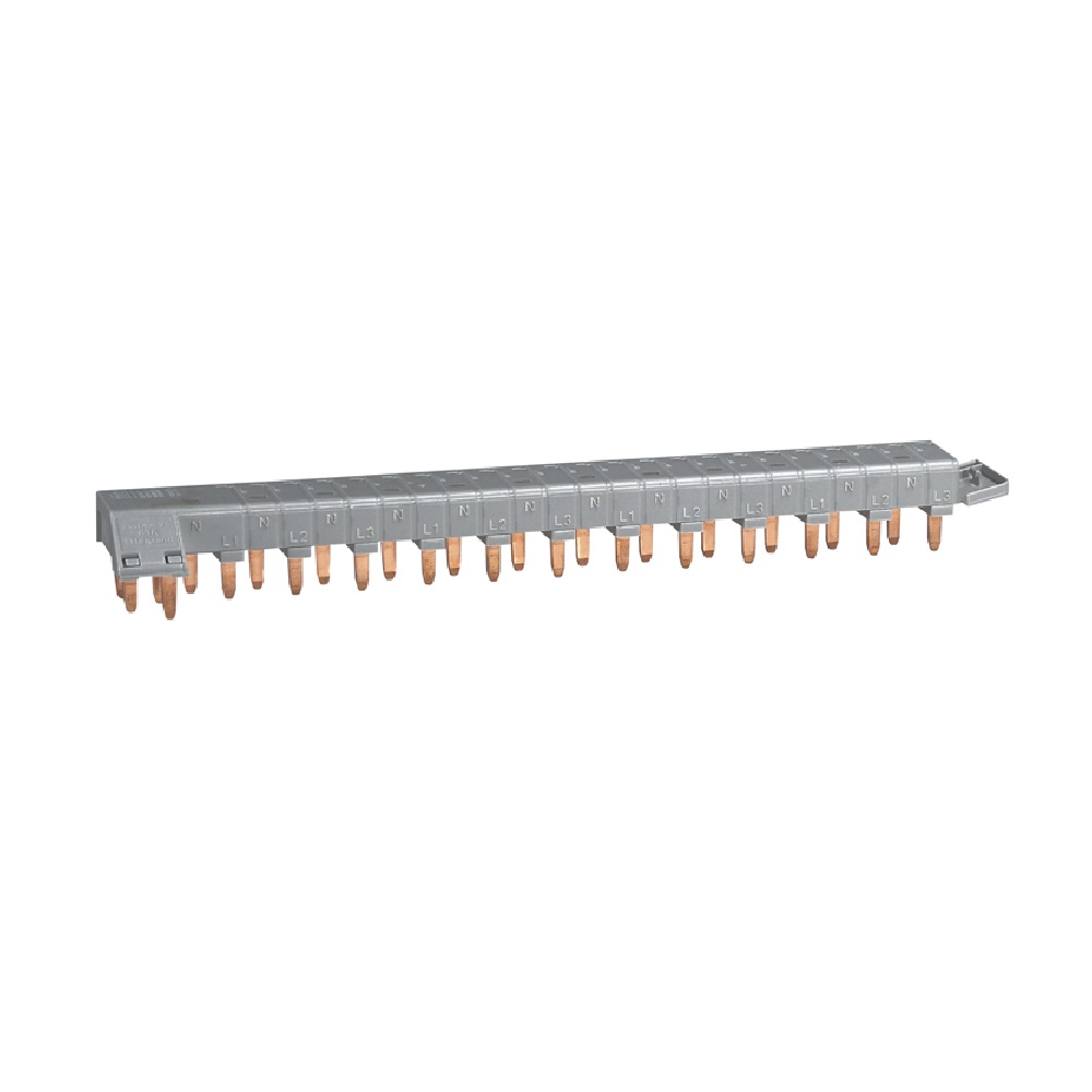 Peigne d'alimentation tétrapolaire Legrand HX³ 12 modules