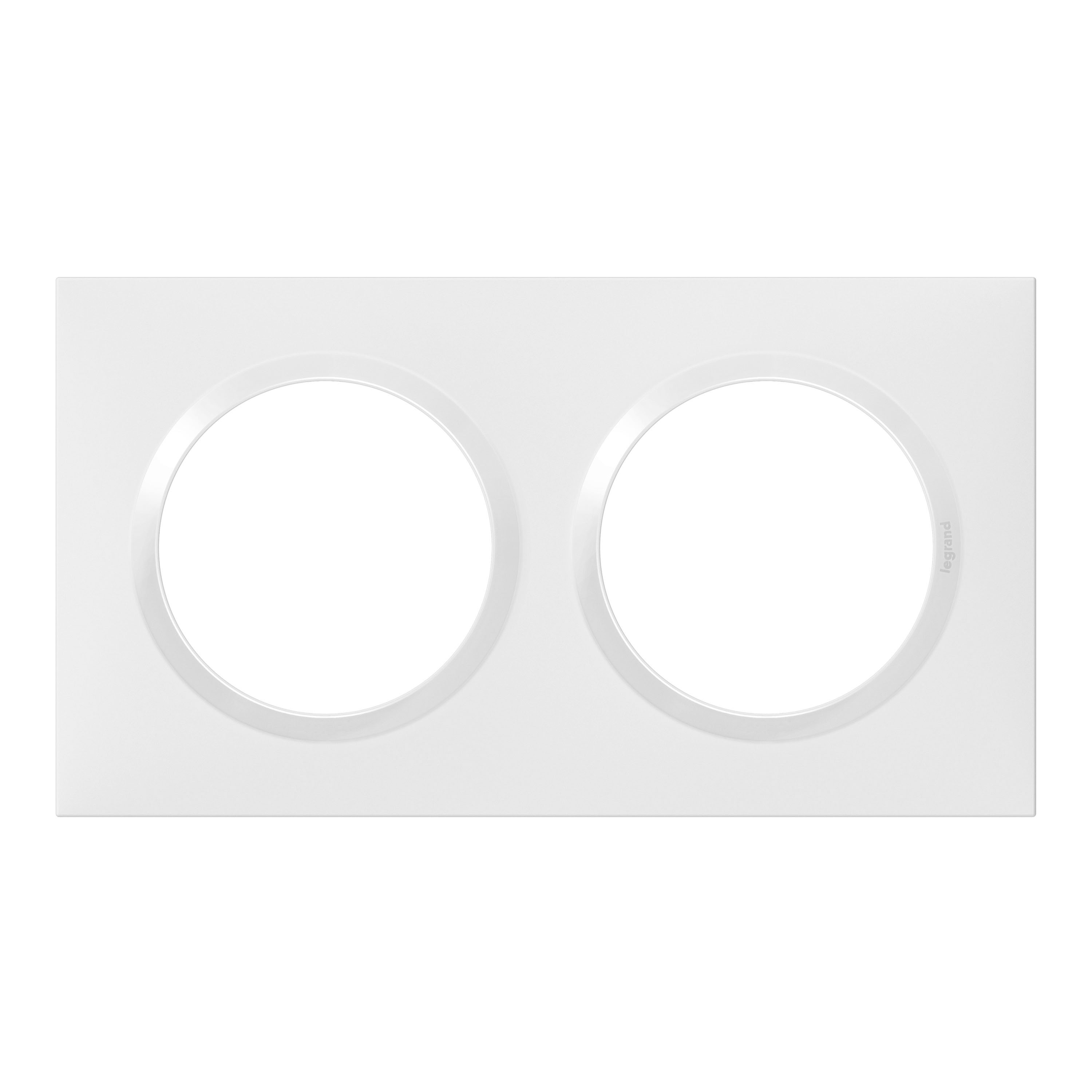 Plaque Schneider Odace - Blanc - 1 poste