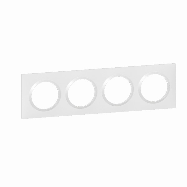 Plaque Schneider Odace - Blanc - 1 poste