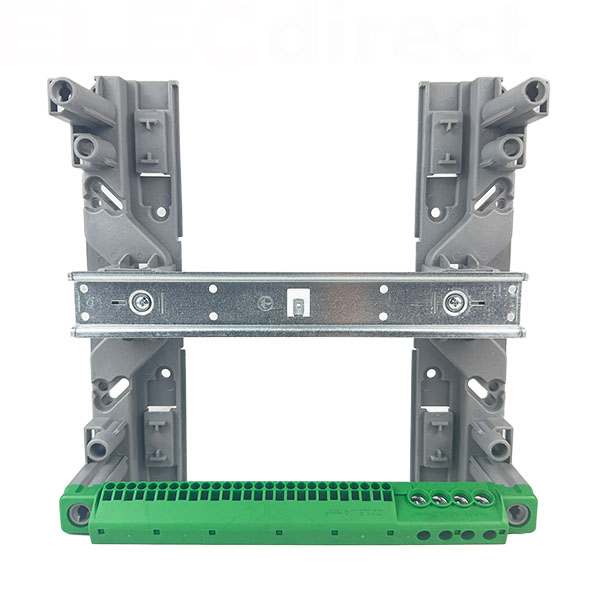 Digital Electric - lot coffret modulaire 1 rangée 13 modules avec porte opaque - Réf : 07811 + 07821 - Vue du coffret