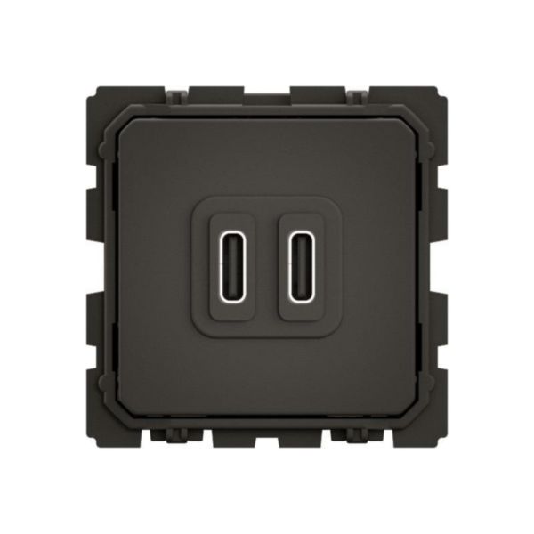 Double chargeur USB type C - Legrand - Céliane 2024 - Réf CM0154