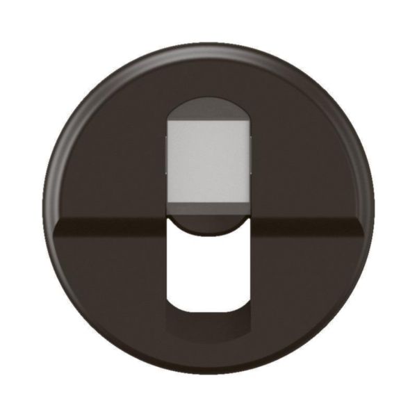 Enjoliveur pour prise RJ45 - Noir mat - Céliane 2024 - Legrand - Réf CN0346