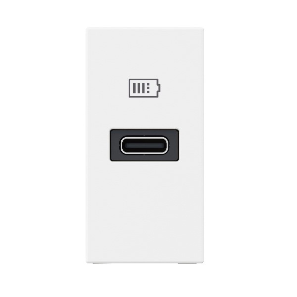 Legrand – Prise USB Type-C Power Delivery Mosaic 20W – Dimensions