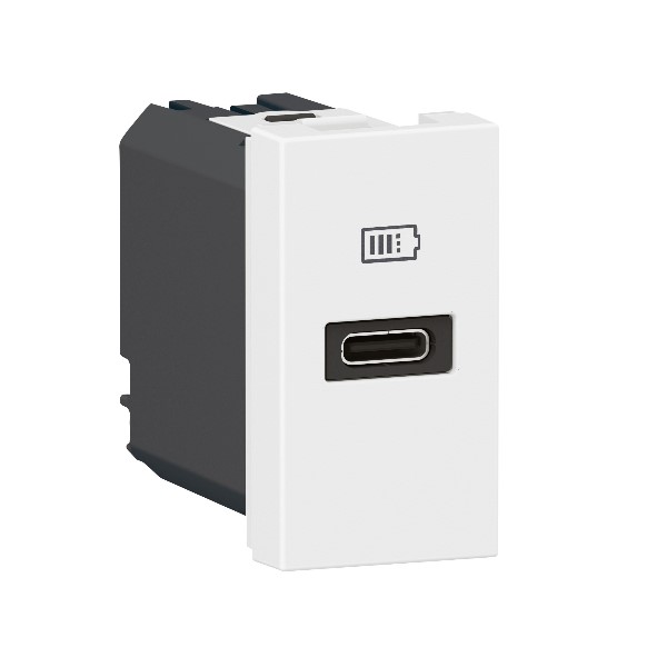 Legrand – Prise USB Type-C Power Delivery Mosaic 20W – Réf : 077690L