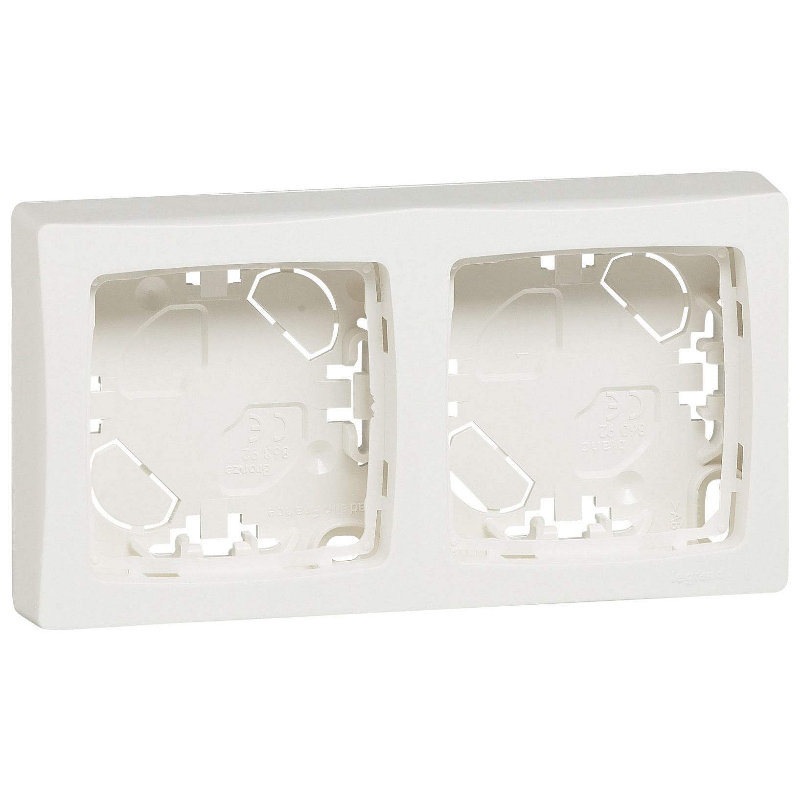 Cadre saillie 1 poste Legrand - blanc - Ref. 086091