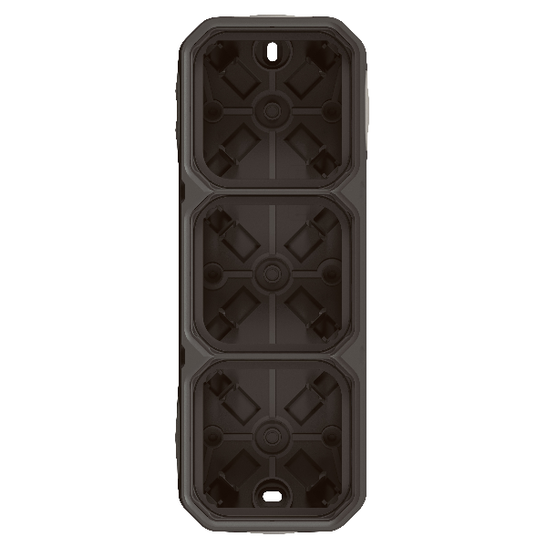 Legrand - Plexo L - Boîtier saillie étanche composable - 3 postes - horizontal/vertical - anthracite - Réf : 069603L