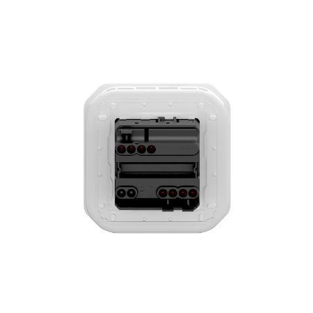 Plexo - interrupteur étanche pour commande directe de moteur de volets roulants - finition blanc - Réf : 069629L - Vue de dos