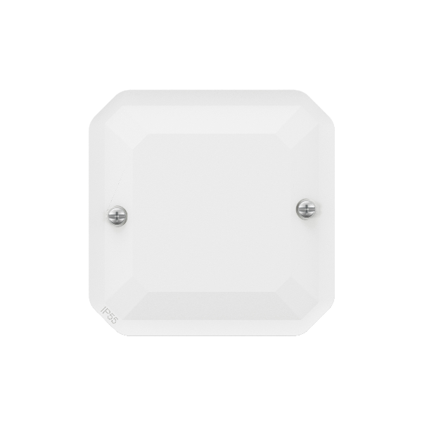 Plexo - obturateur étanche - finition blanc - Réf : 069637L - Vue de face