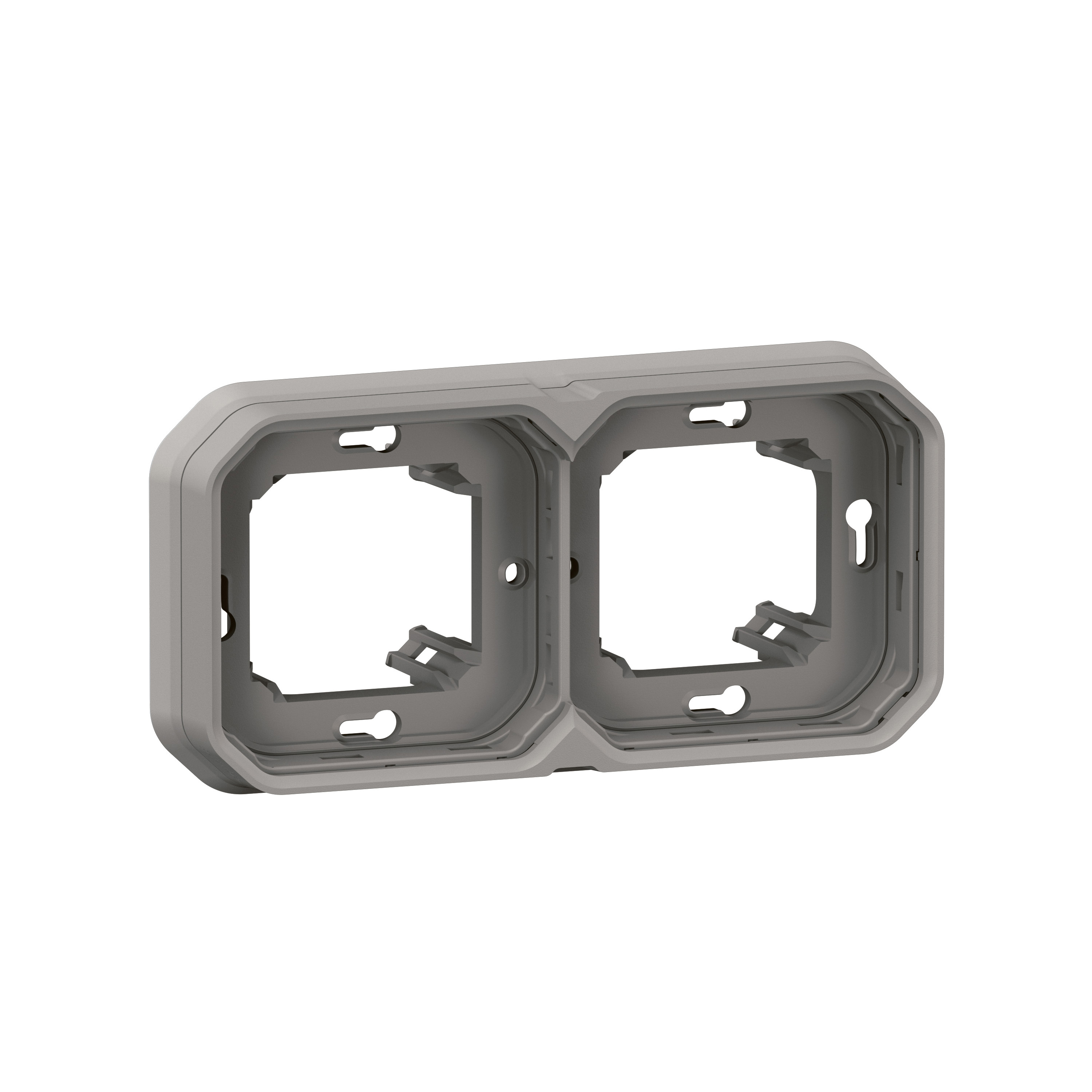Support Plexo encastré 1 poste