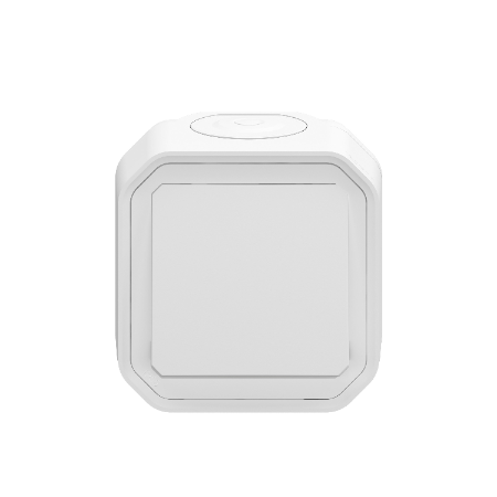Legrand - Plexo L - Poussoir - 10A - 250V - saillie - blanc - IP55/IK08 - Réf : 069790L